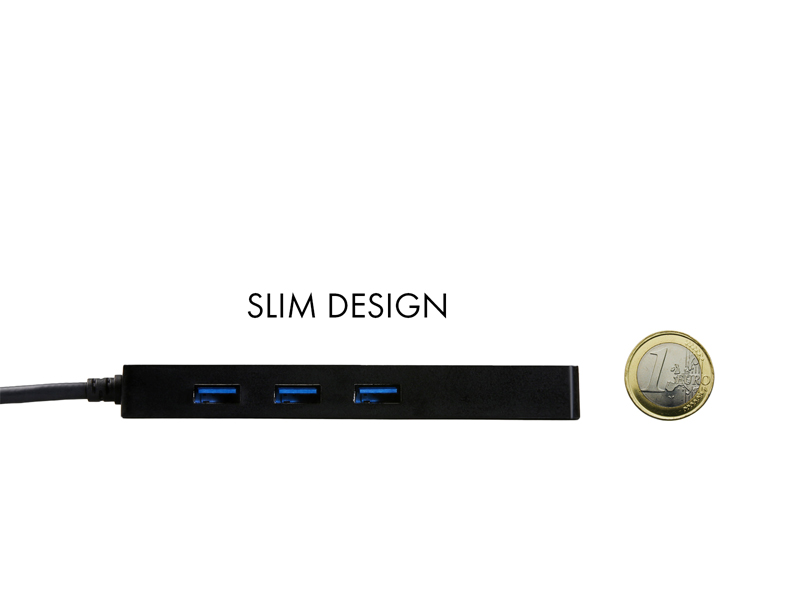 I-TEC USB 3.0 Slim HUB 3 Port Giga Lan