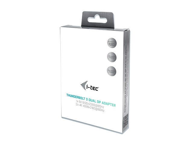I-TEC THUNDERBOLT 3 Dual DP VideoAdapter