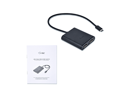 I-TEC USB C auf Dual DisplayPort