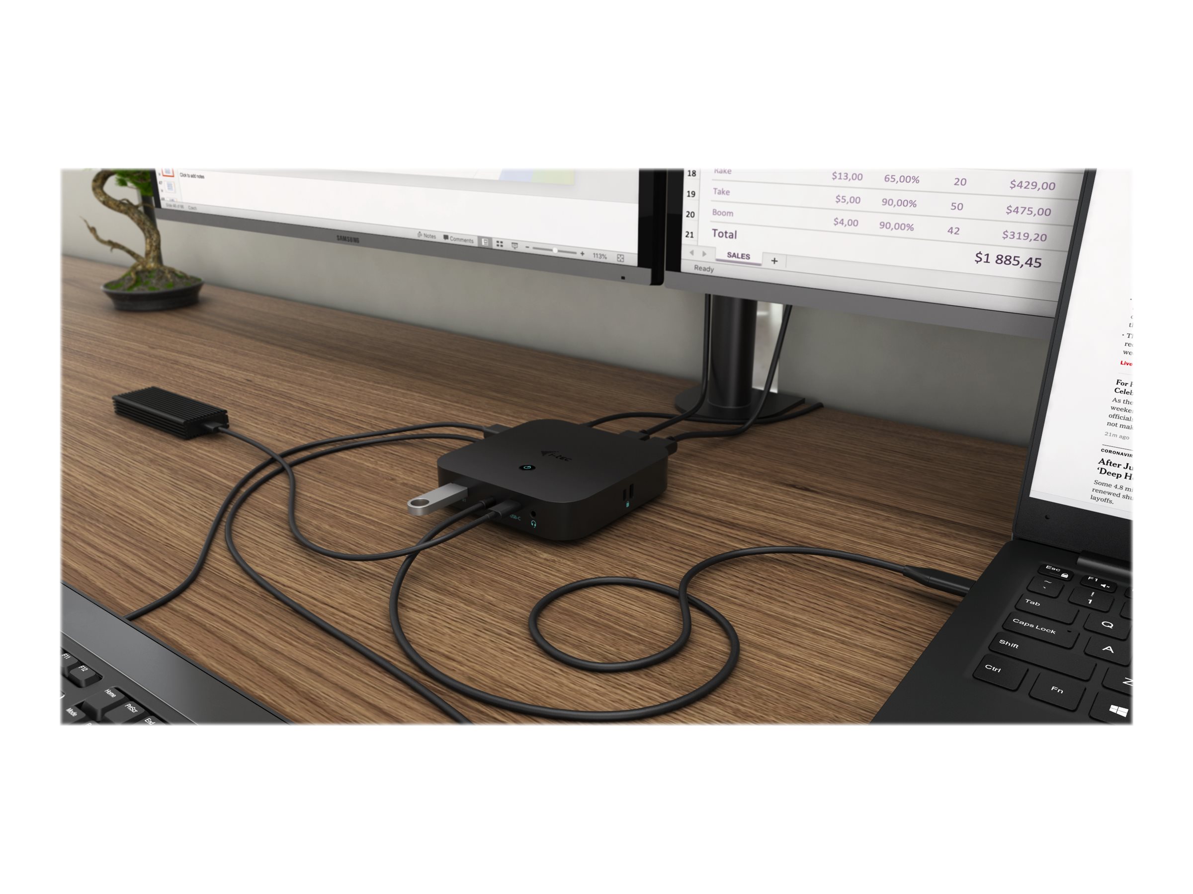 I-TEC USB-C Dual Display Docking Station