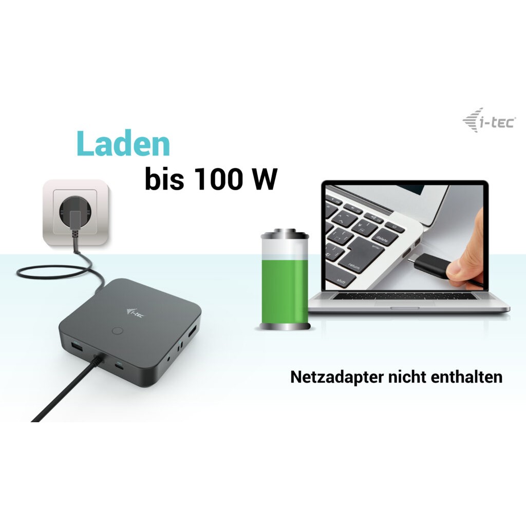 I-TEC USB-C HDMI Dual DP Docking Station