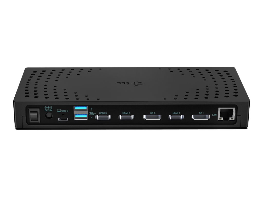 I-TEC USB3.0/USB-C/TB 3x4K Dock G2 PD100