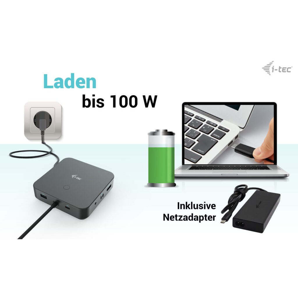 I-TEC USB-C HDMI Dual DP Docking Station