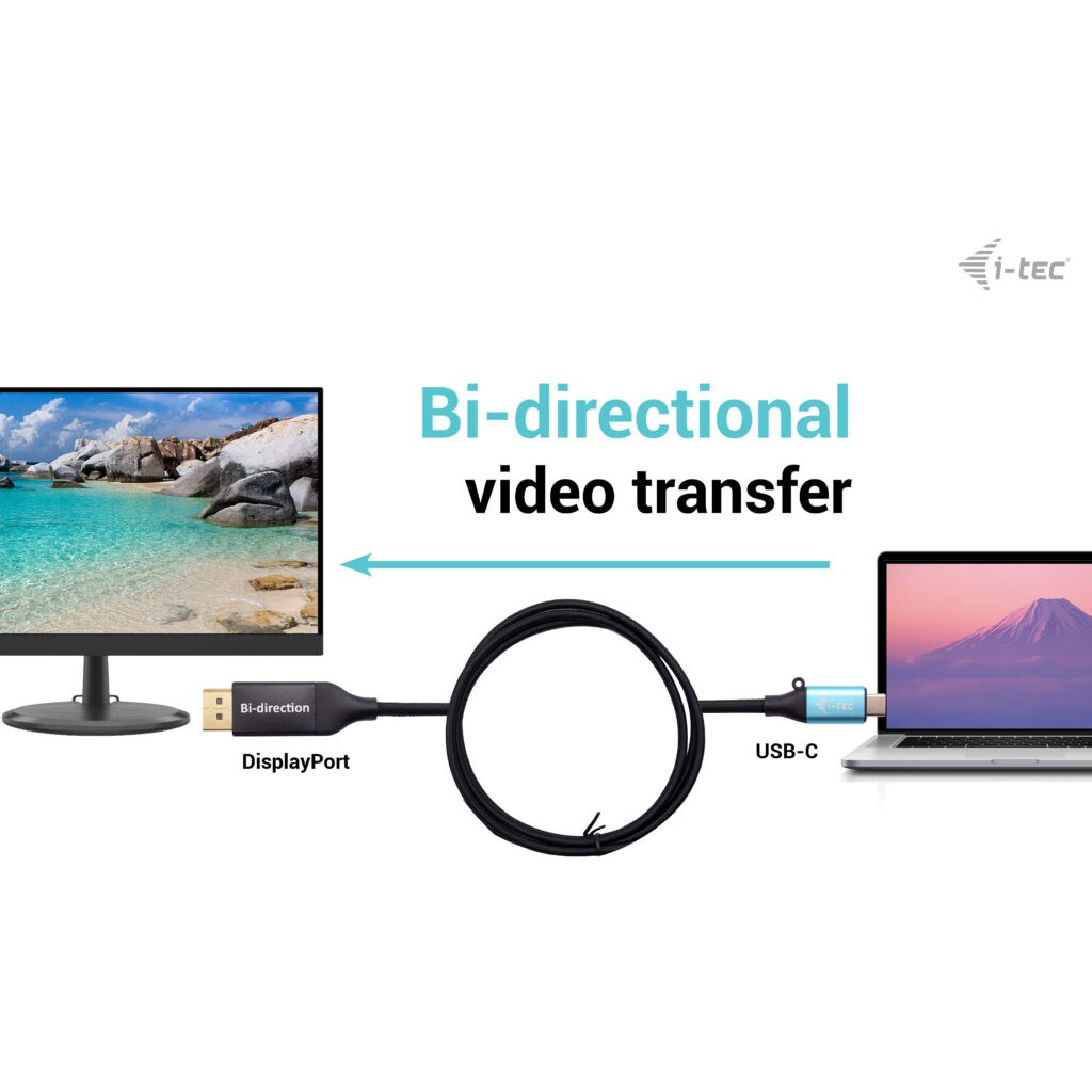 I-TEC USB-C DisplayPort 8K Kabel Adapter