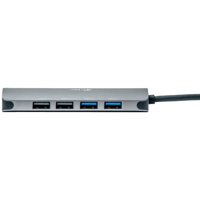 I-TEC USB-C Metal Nano Dock 2x HDMI + PD