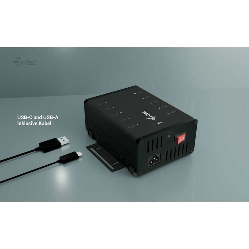 I-TEC USB-C/USB-A Charging HUB 10 Port