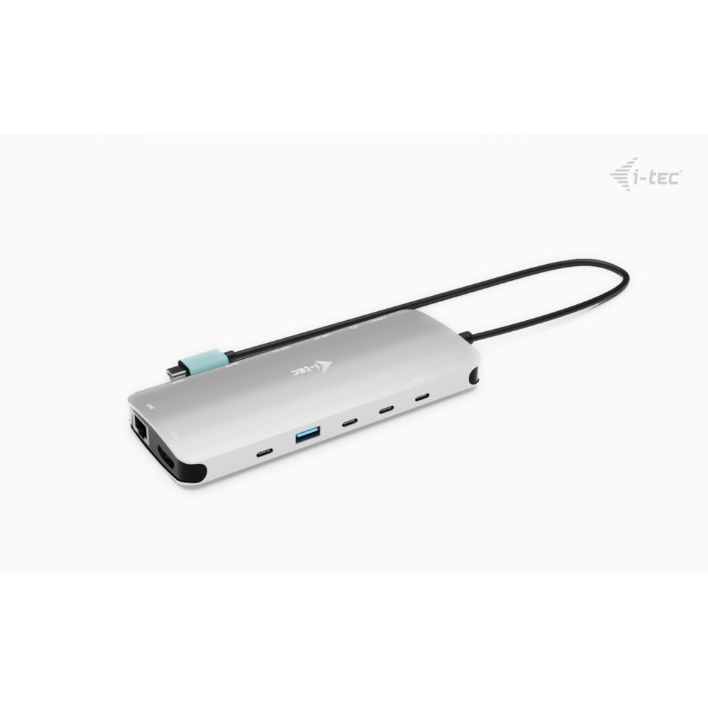 I-TEC USB-C Metal Nano Dock 3xDisplay+PD