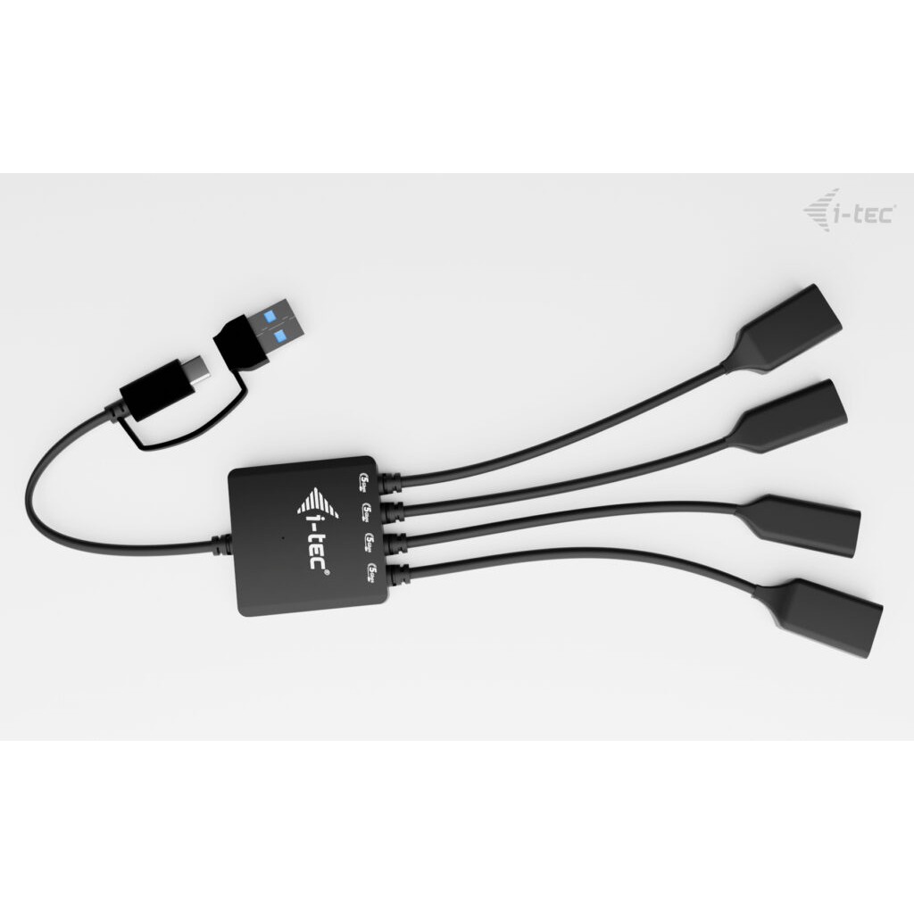 I-TEC USB-C/USB-A Cable HUB 4 port