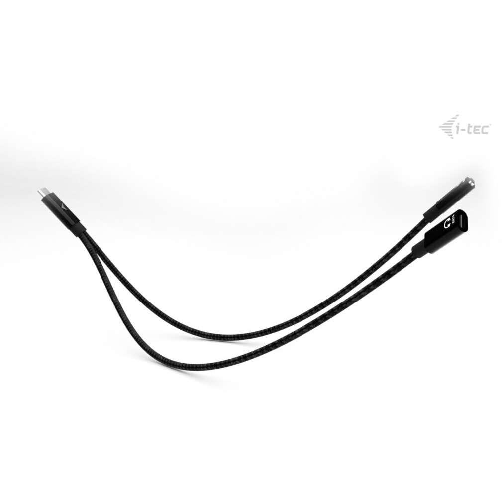 I-TEC USB-C Splitter Audio/Data PD100W