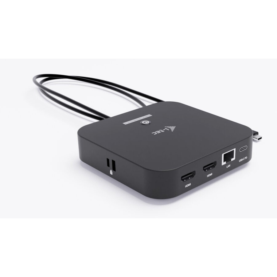 I-TEC USB-C Dual HDMI DS + Charger