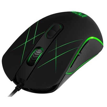 INCA Gaming Maus IMG-GT12   3200 DPI, RGB, 7 Tasten, USB, SW retail