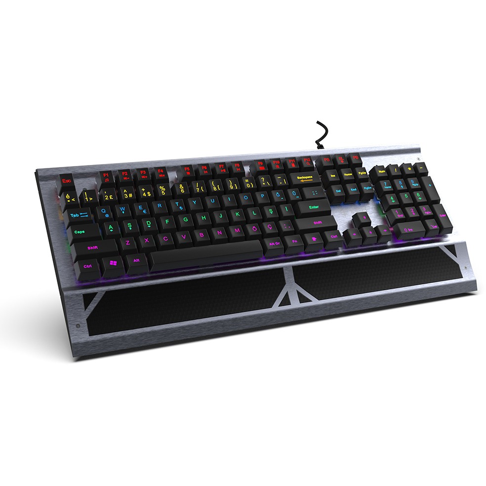 INCA Gaming Tastatur IKG-444  Mechanisch, RGB, dt. Layout retail