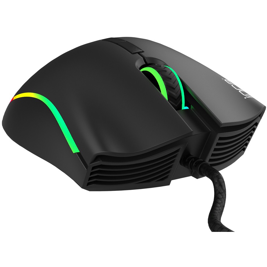 INCA Gaming Maus IMG-349    6400 DPI, RGB, 7 Tasten, USB, SW retail