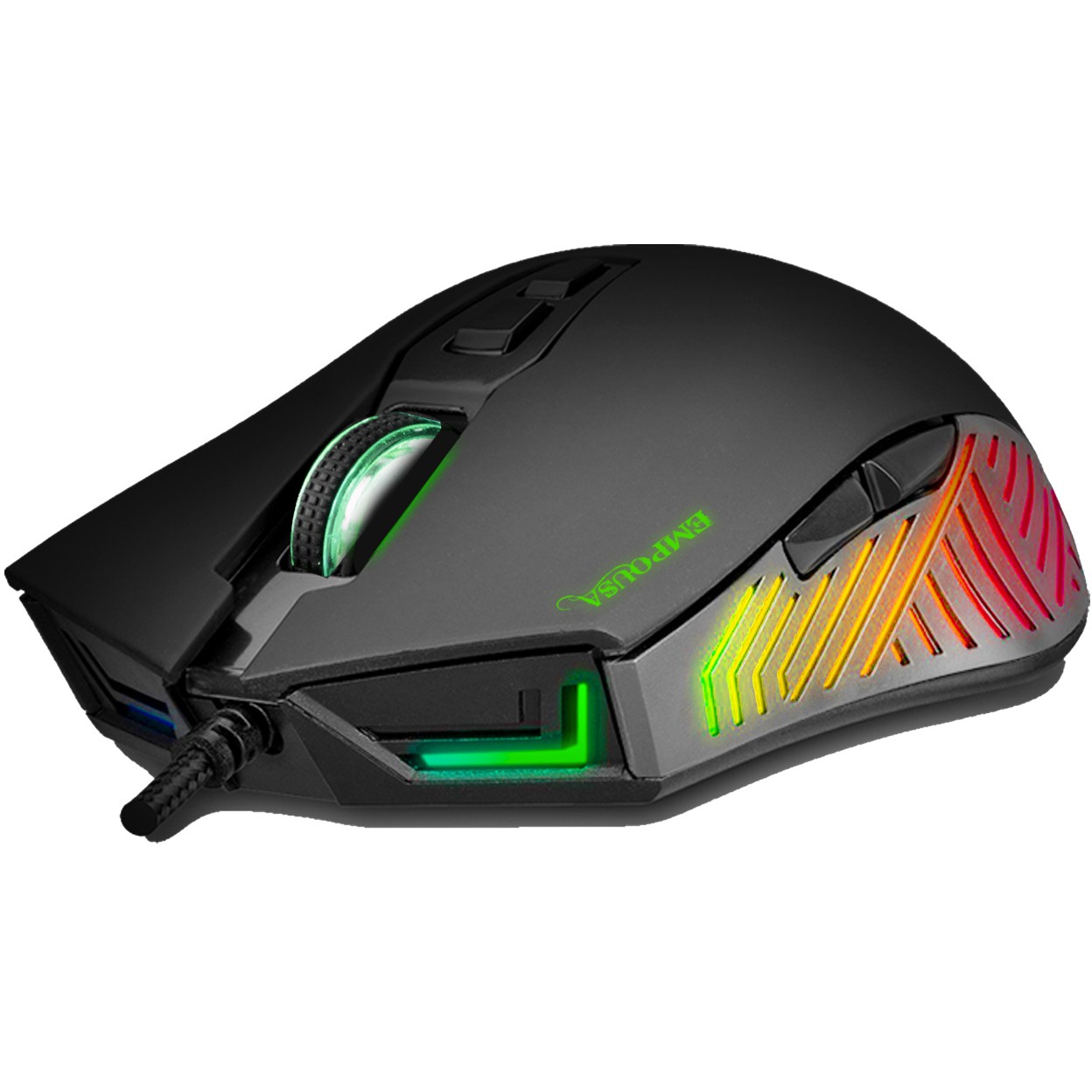 INCA Gaming Maus IMG-309    7200 DPI, RGB, 7 Tasten, USB, SW retail