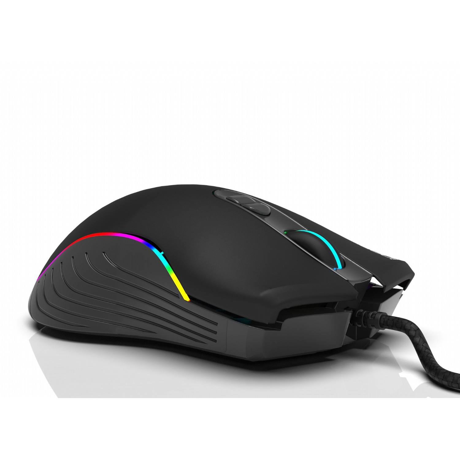 INCA Gaming Maus IMG-GT15   4800 DPI, RGB, 7 Tasten, USB, SW retail