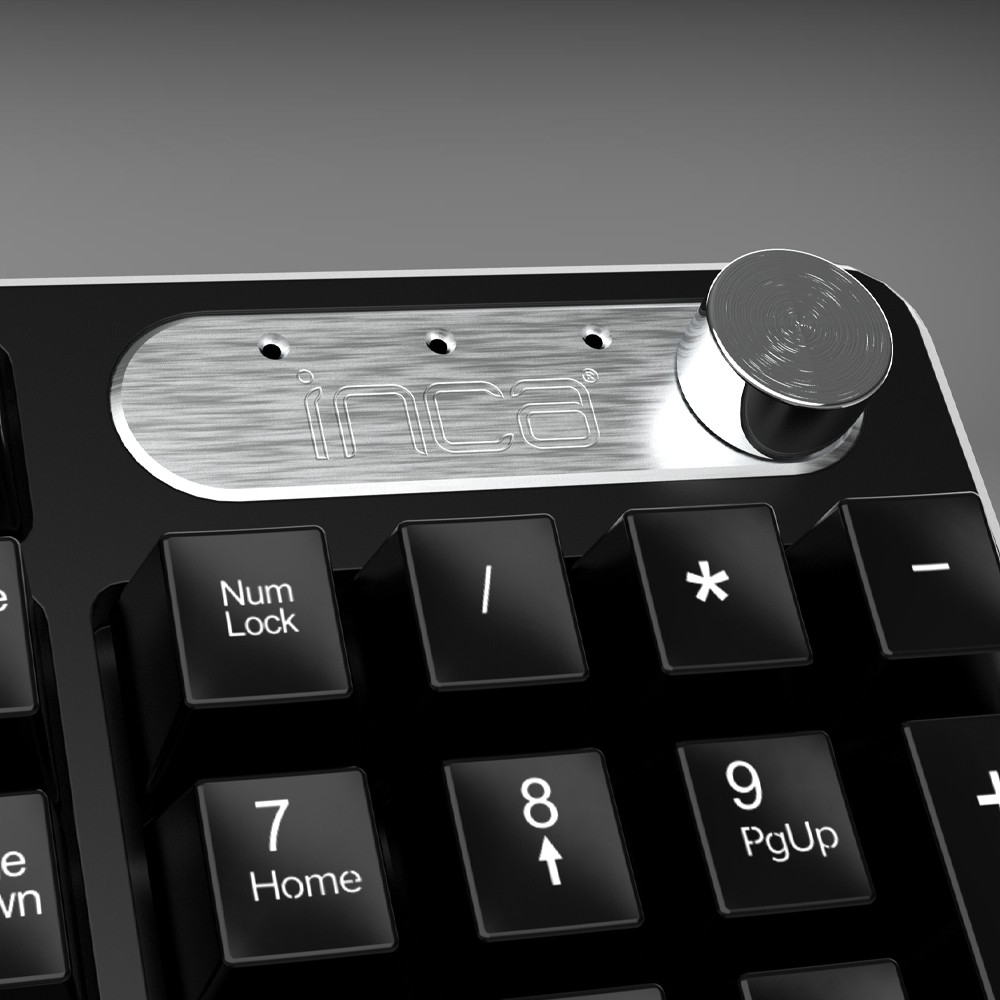 INCA Tas+Maus IWS-549U  Büro Design             DE-Layout sw retail