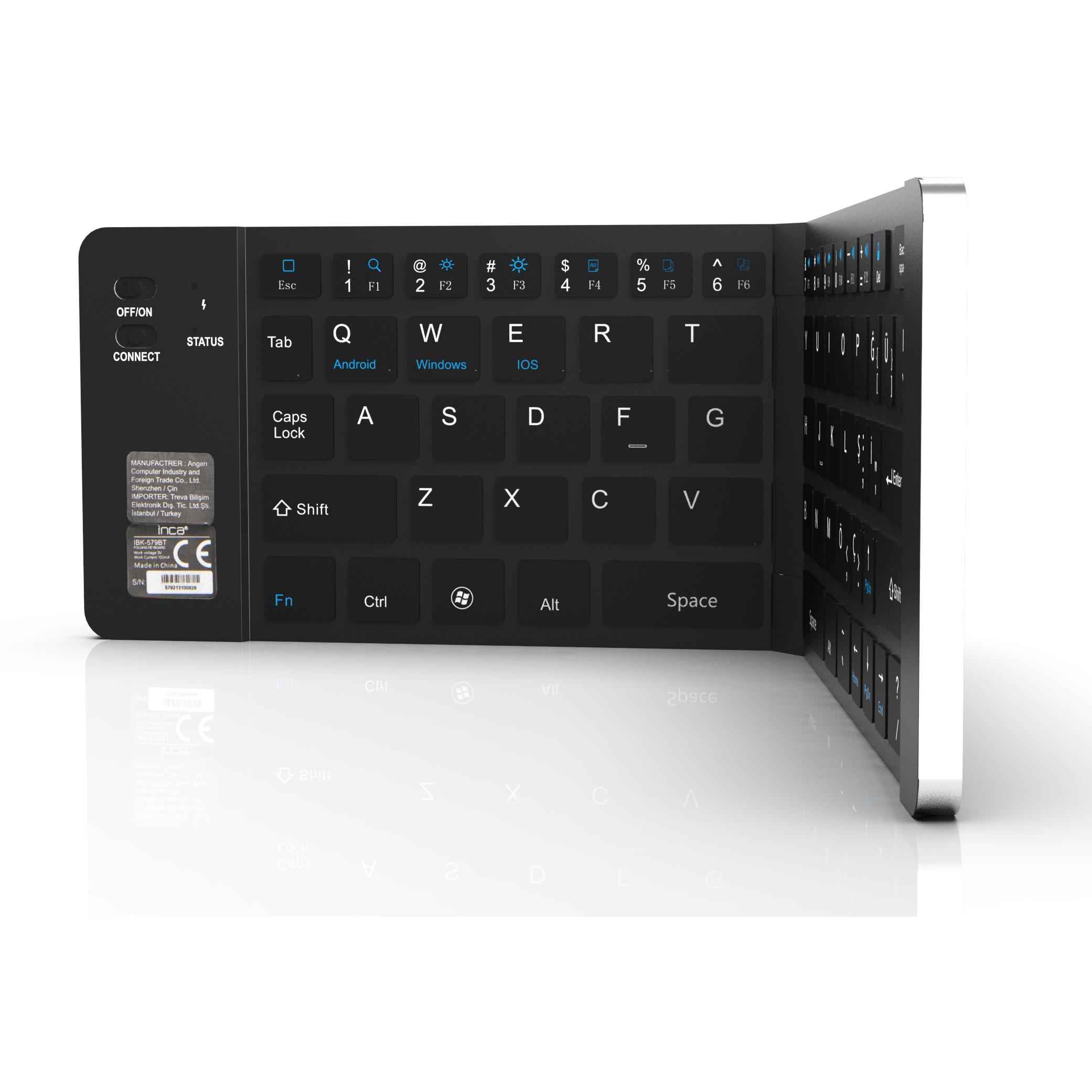 INCA Tas+Maus IBK-579BT BT 3.0       Faltbar    DE-Layout retail