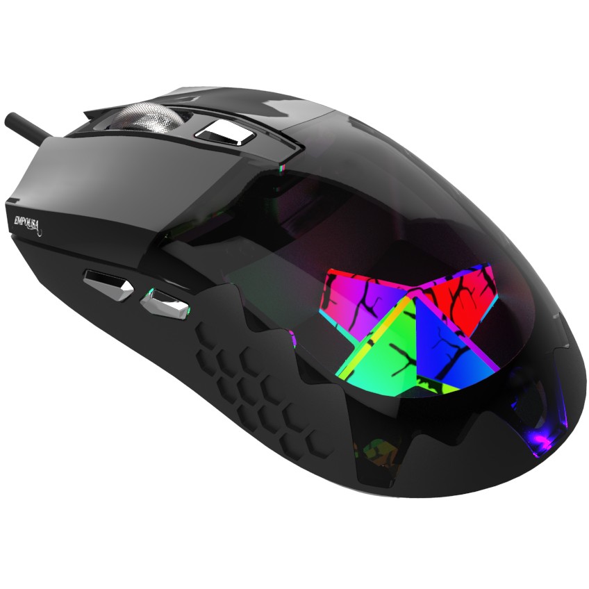INCA Gaming Maus IMG-355GX  7200 DPI, RGB, 6 Tasten, USB, SW retail