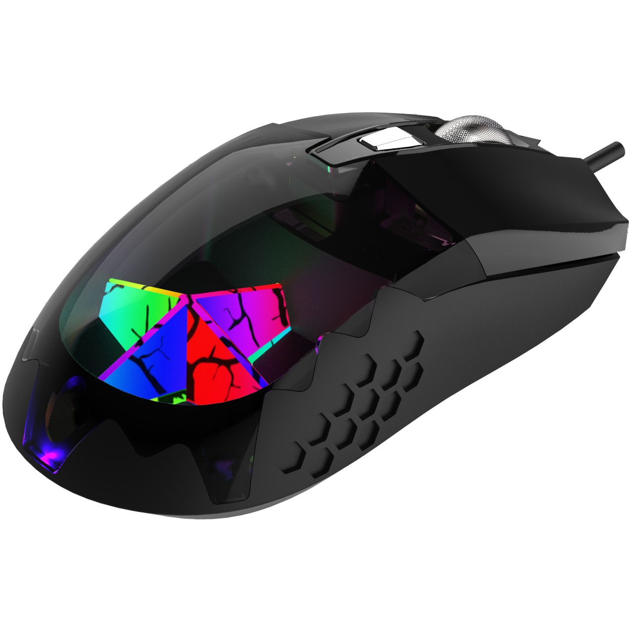 INCA Gaming Maus IMG-355GX  7200 DPI, RGB, 6 Tasten, USB, SW retail