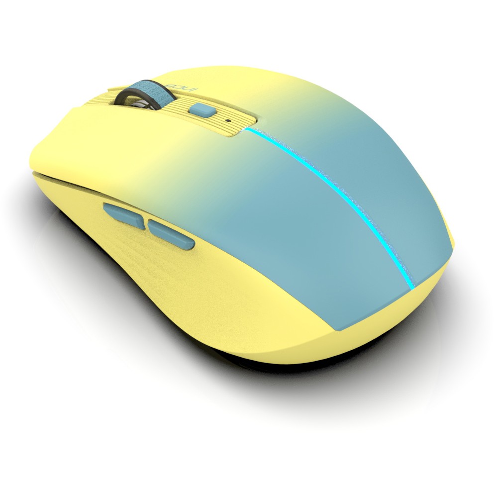 INCA Maus IWM-511RS   1600 DPI,Wrls & BT,6D Taste,  Gelb
