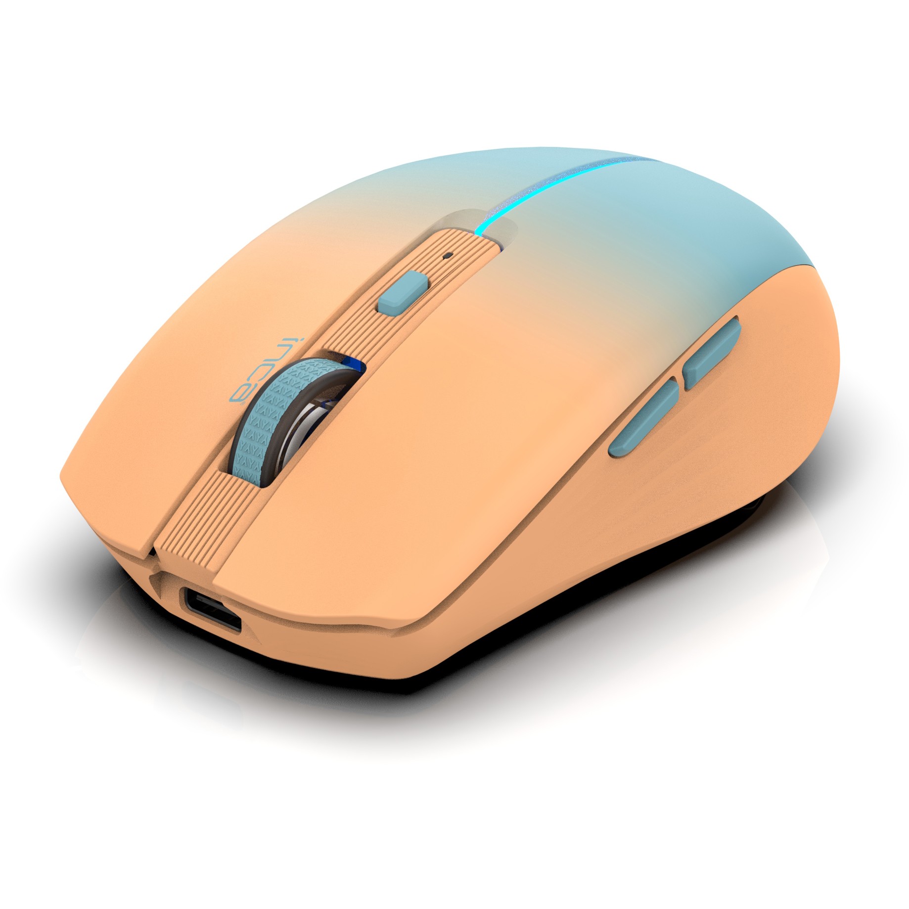 INCA Maus IWM-511RT   1600 DPI,Wrls & BT,6D Taste,  Orange