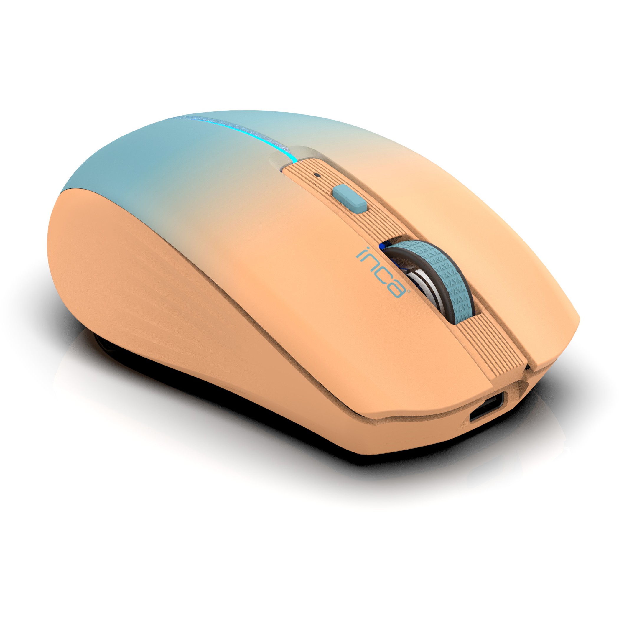 INCA Maus IWM-511RT   1600 DPI,Wrls & BT,6D Taste,  Orange