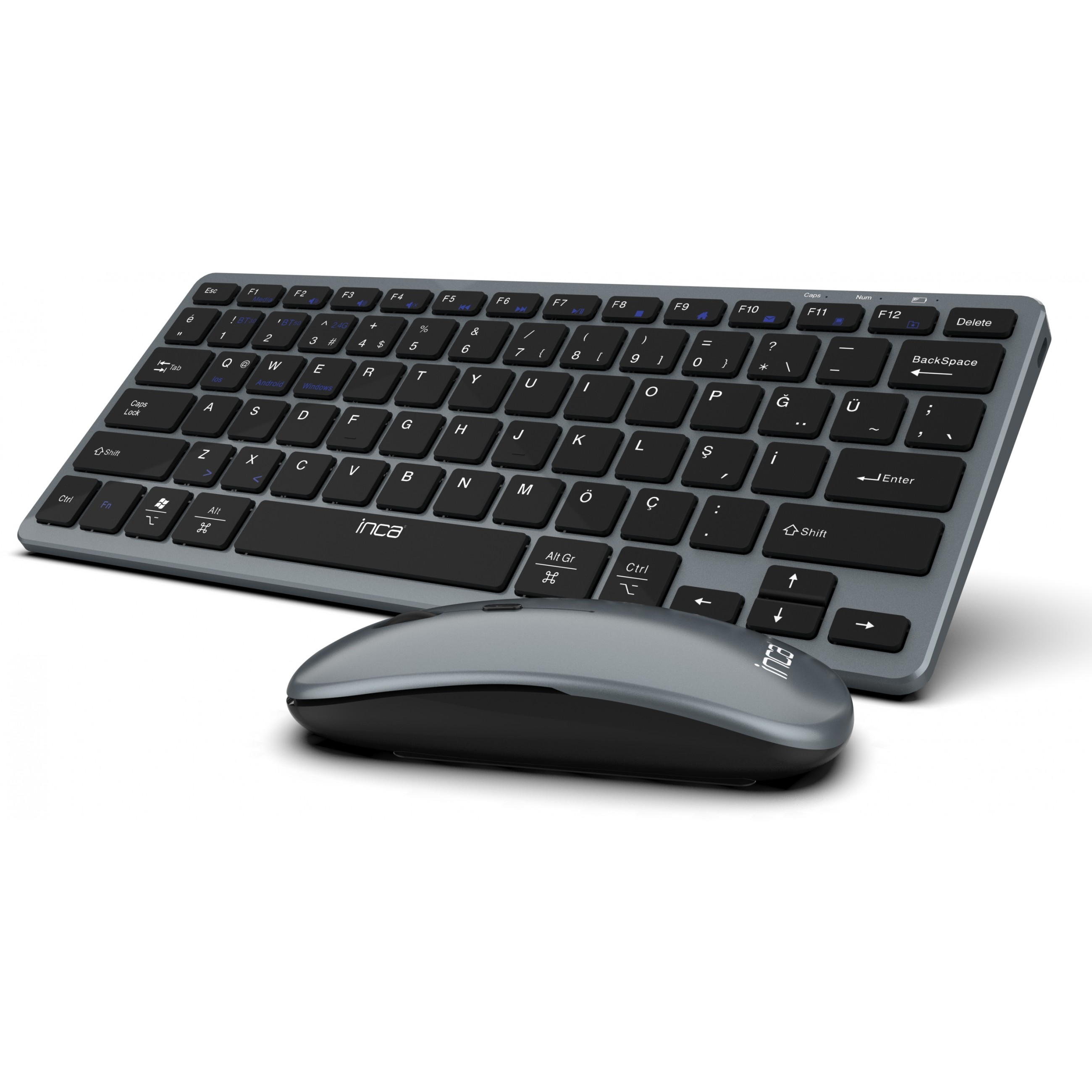 INCA Tas+Maus IBK-572BT BT 3.0/5.0   Smart      DE-Layout sw