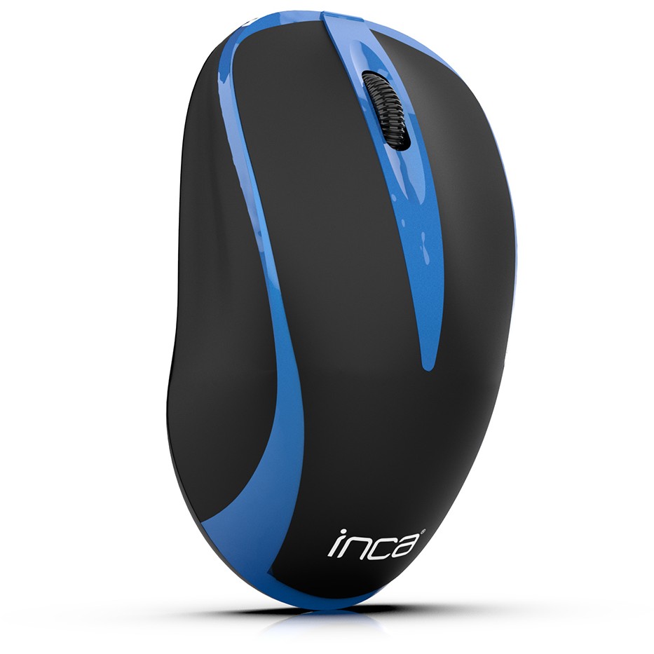 INCA Maus IWM-221RSMV 1000 DPI,Wireless,Nano-USB, Blau  10 m retail