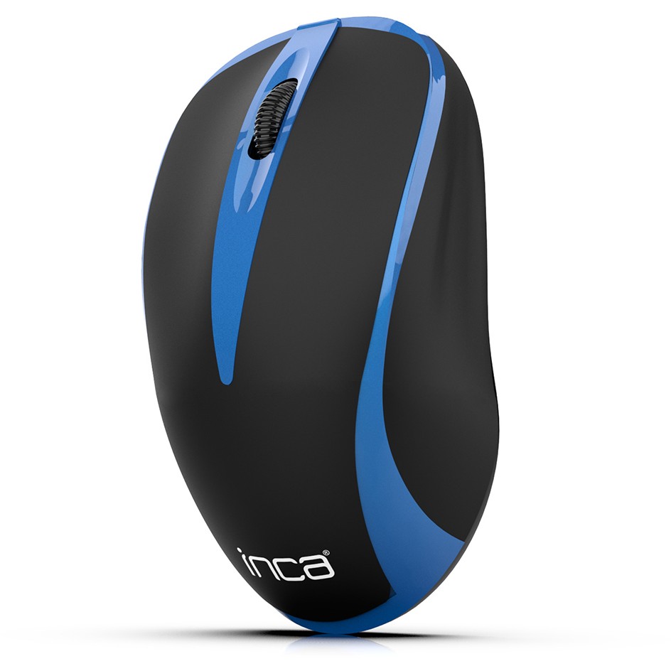 INCA Maus IWM-221RSMV 1000 DPI,Wireless,Nano-USB, Blau  10 m retail