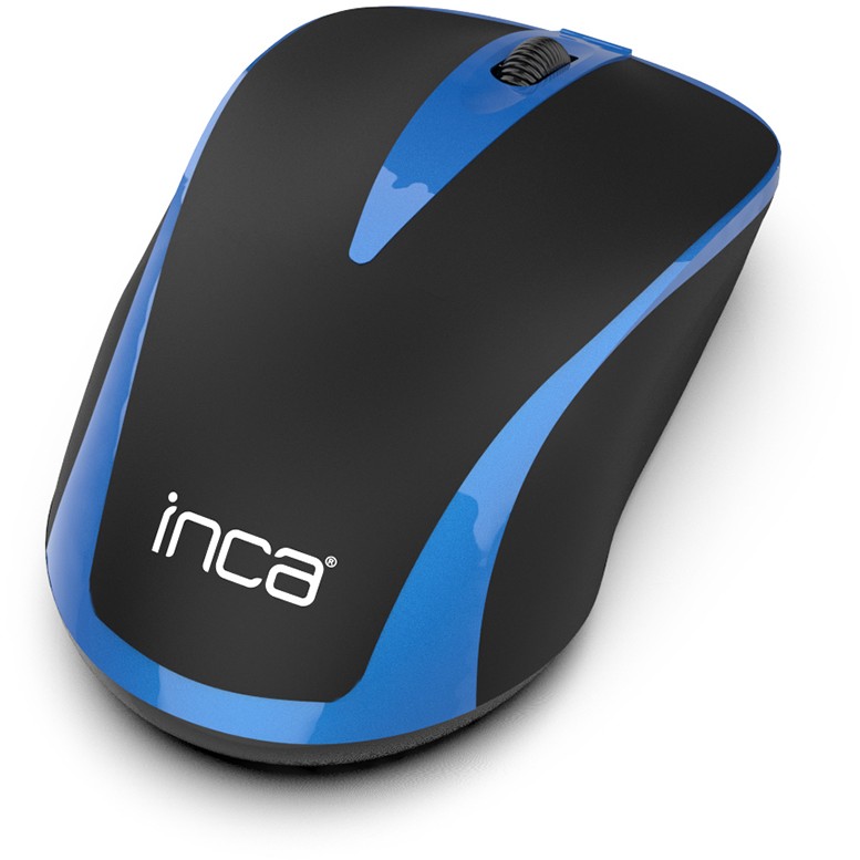 INCA Maus IWM-221RSMV 1000 DPI,Wireless,Nano-USB, Blau  10 m retail