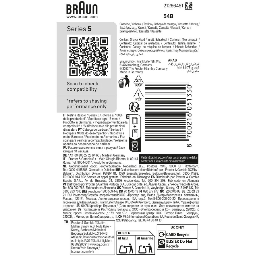 Braun Series 5 54 B