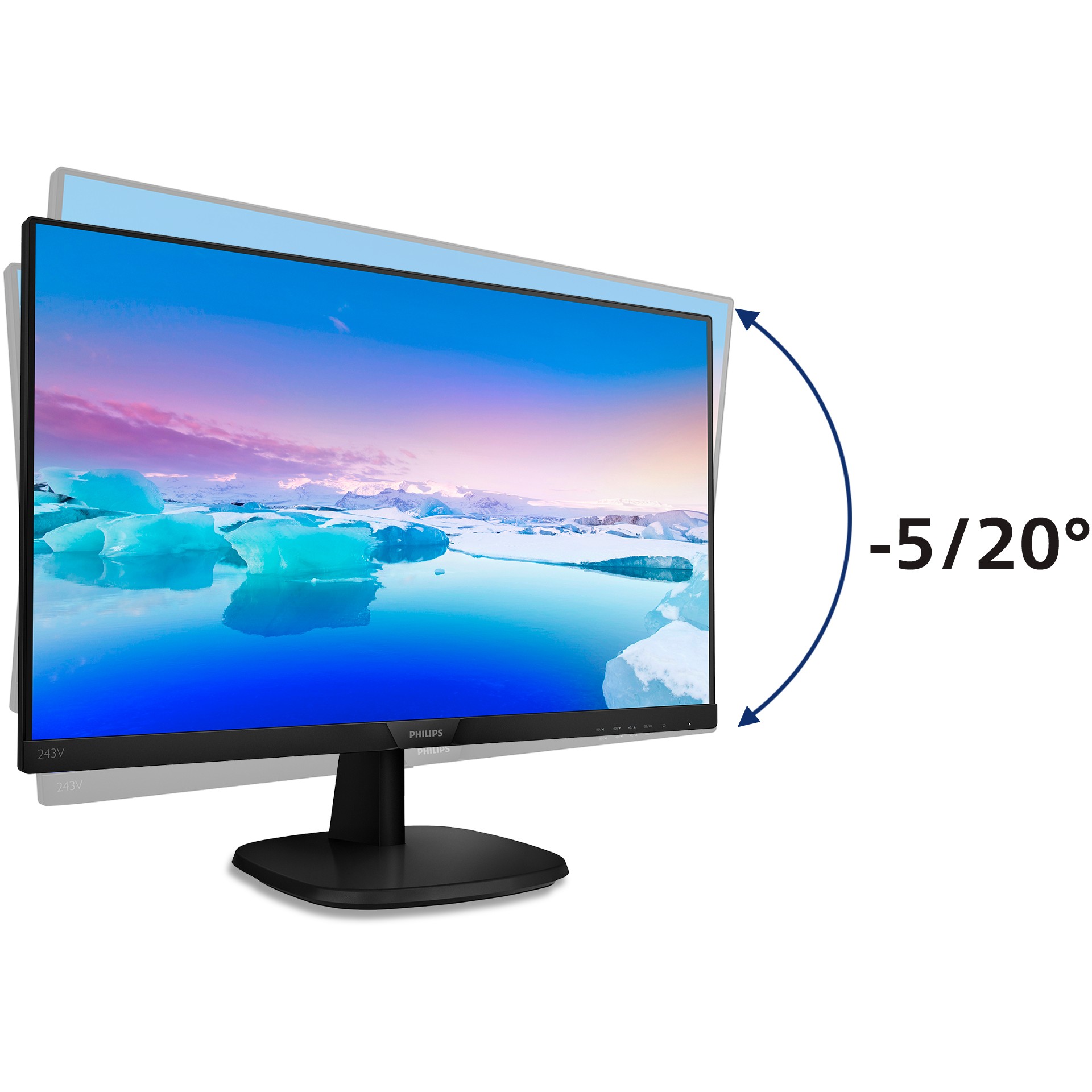 Philips V Line 243V7QJABF/00 computer monitor