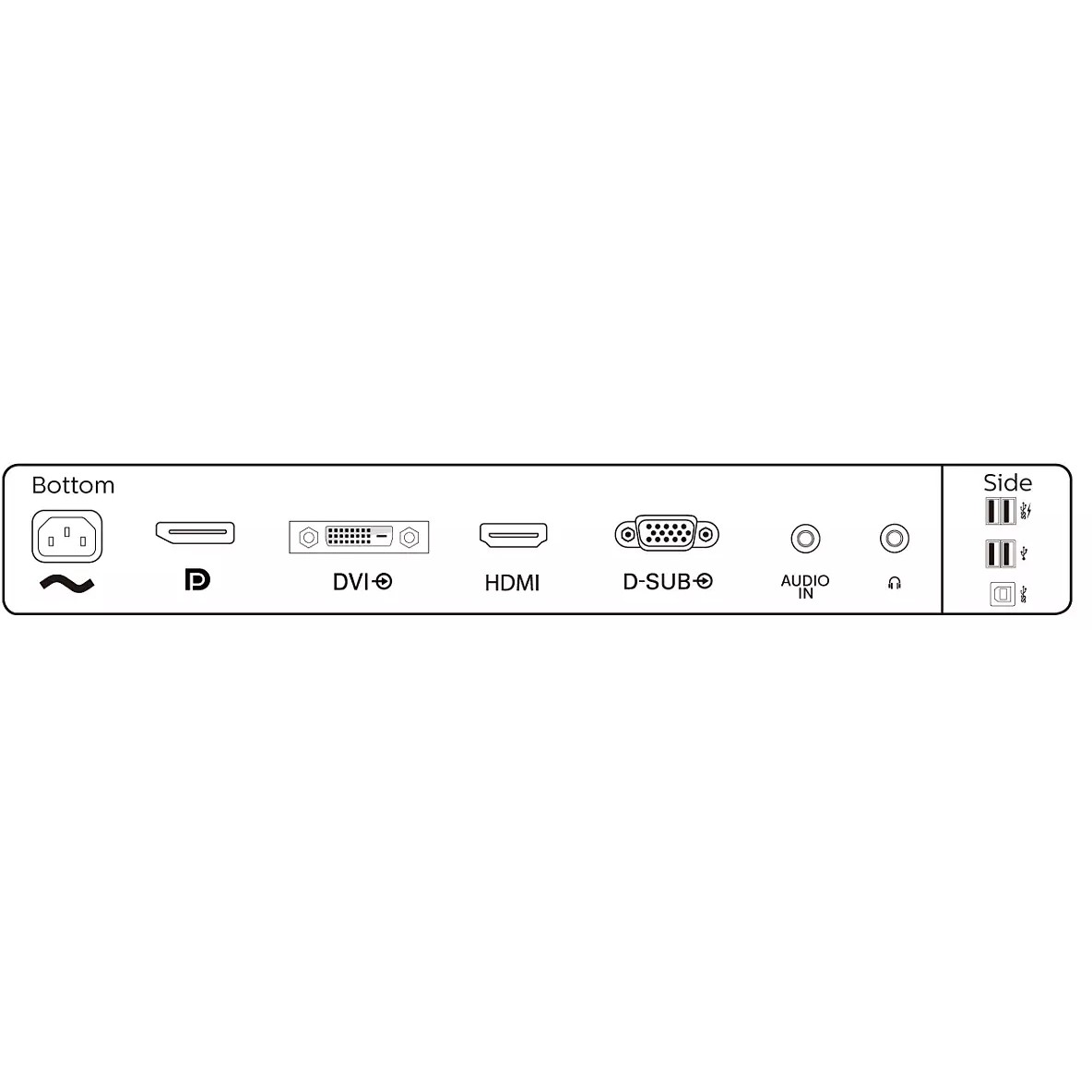 Philips B Line 241B8QJEB/00 LED display