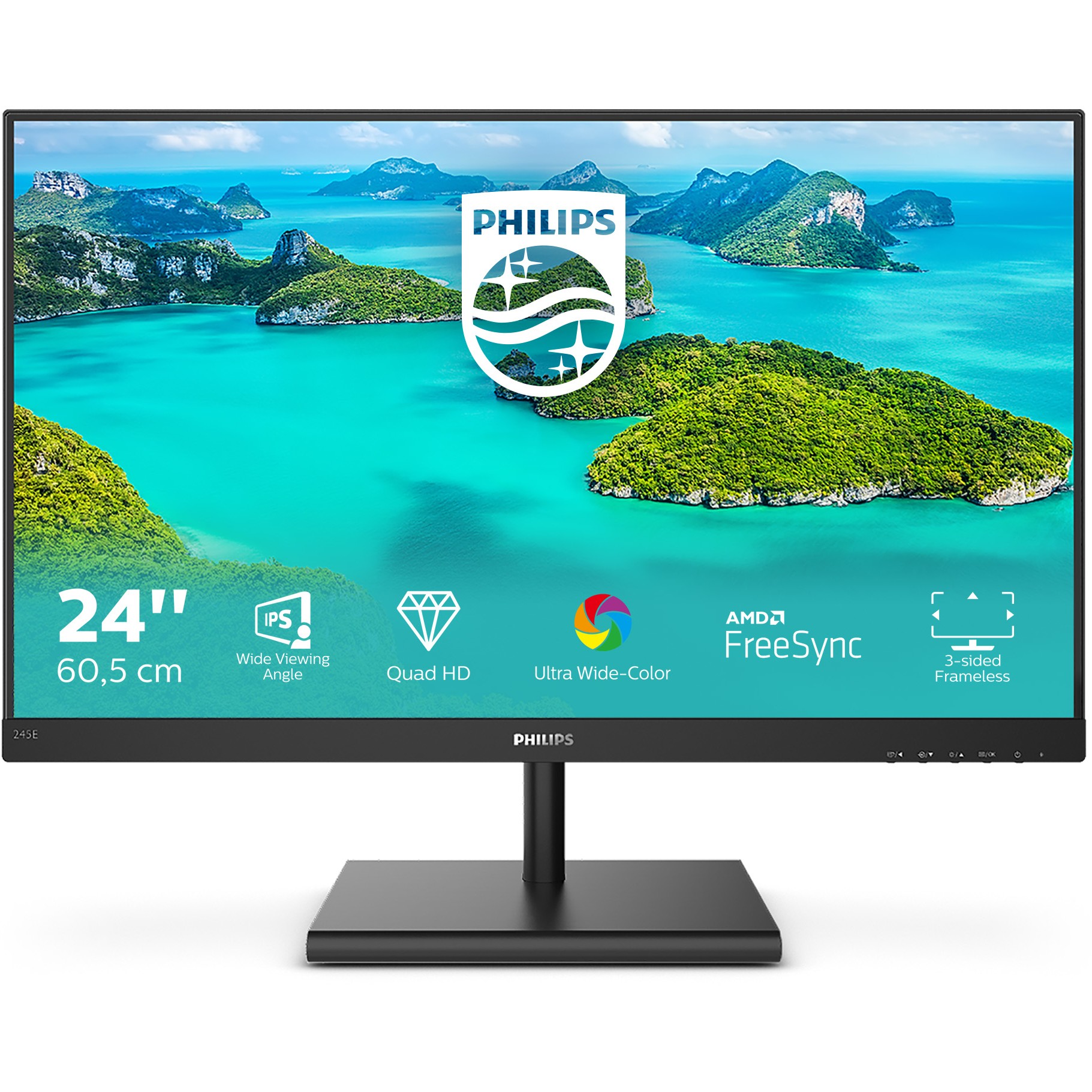 Philips 60,5cm (23,8) 245E1S 16:09 HDMI+DP IPS