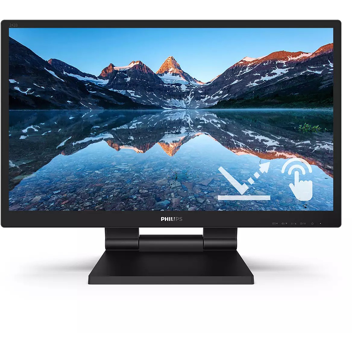 Philips 60,5cm (23,8) 242B9TL 16:09 TOUCH DVI+HDMI+DP+USB