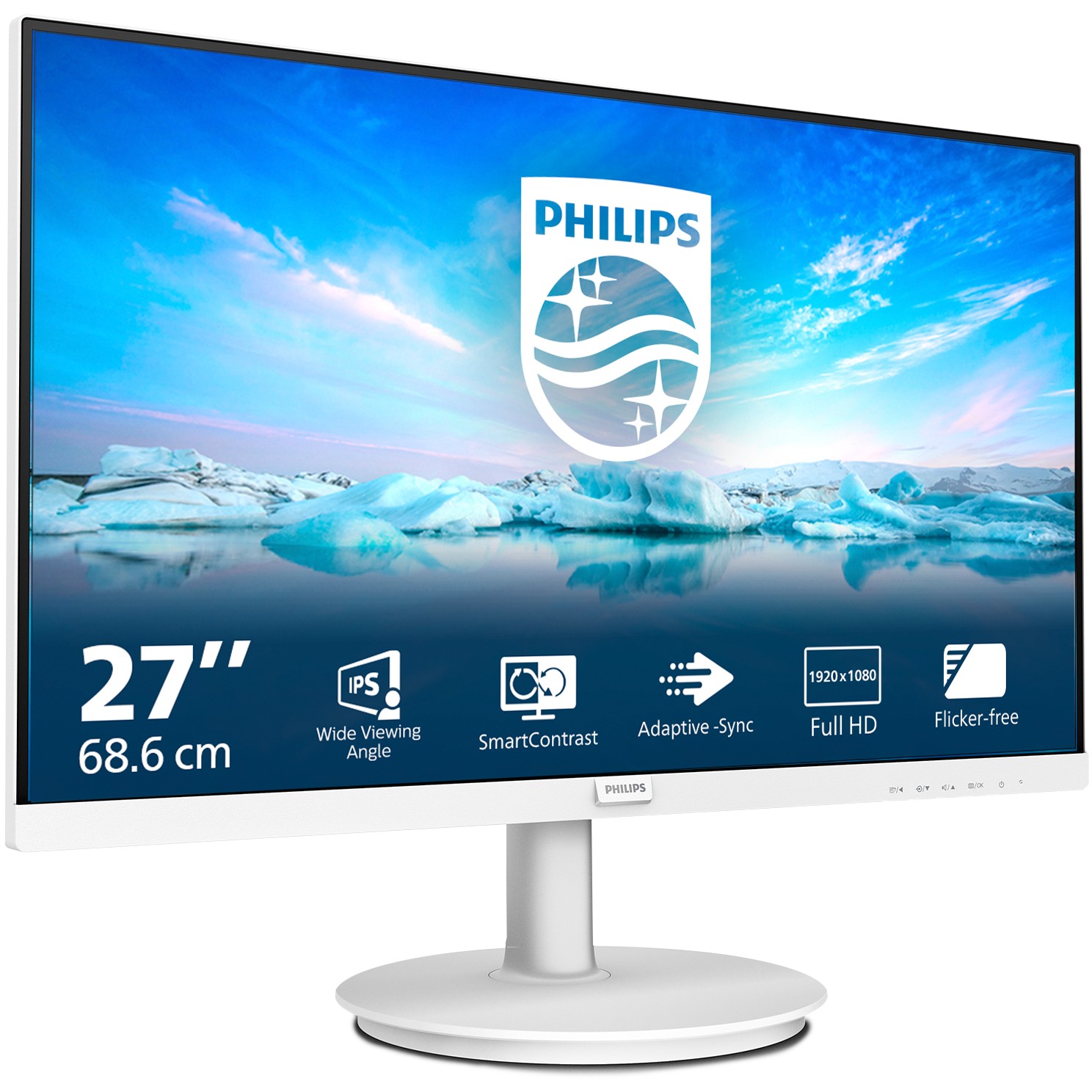 Philips 68,5cm (27,0) 271V8AW 16:09 HDMI VA 100Hz white retail