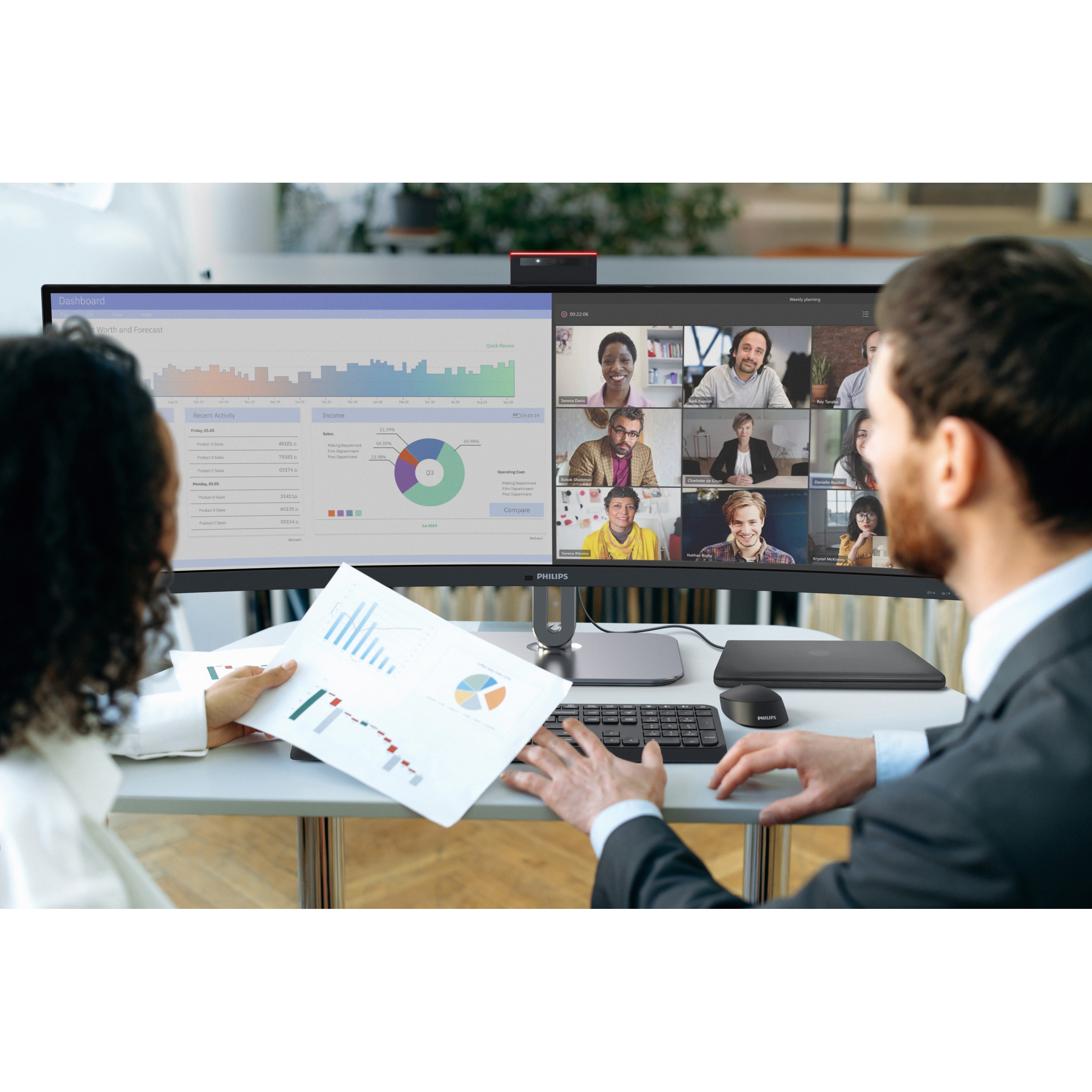 Philips 124,0cm(48,8) 49B2U6903CH 32:09 2xHDMI+DP+USB-C Web
