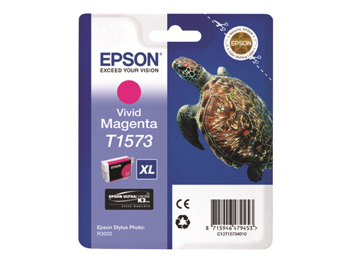 EPSON 5LB T1573 ink cartridge vivid mag
