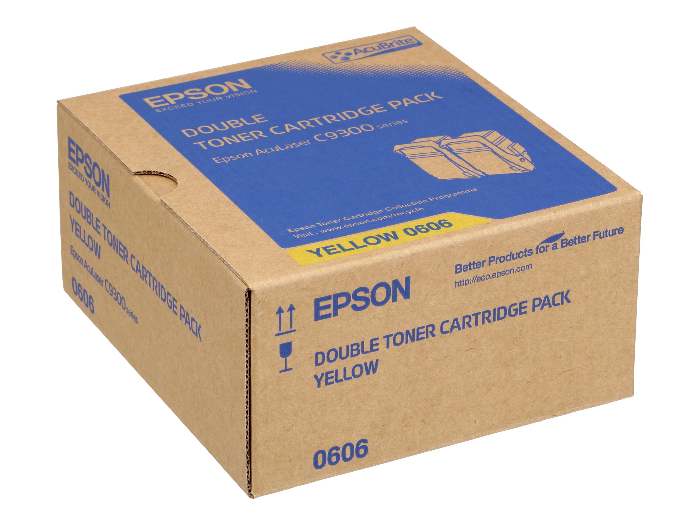 EPSON Toner Double Pack Yellow 7.5kx