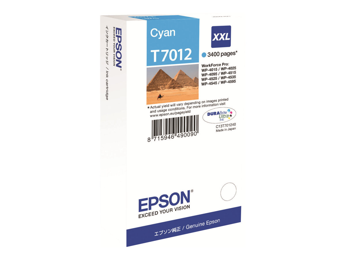 Patrone Epson T7012 cyan XXL                           T7012