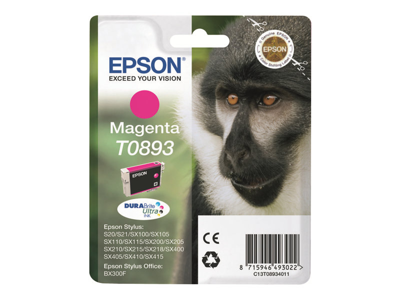 EPSON 1LB T0893 ink cartridge magenta