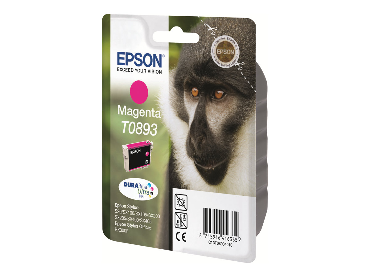 EPSON 1LB T0893 ink cartridge magenta