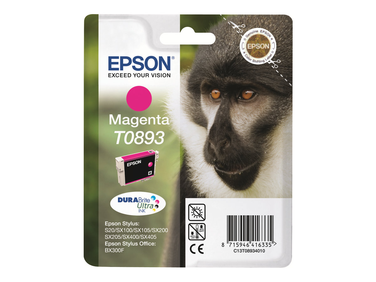 EPSON 1LB T0893 ink cartridge magenta