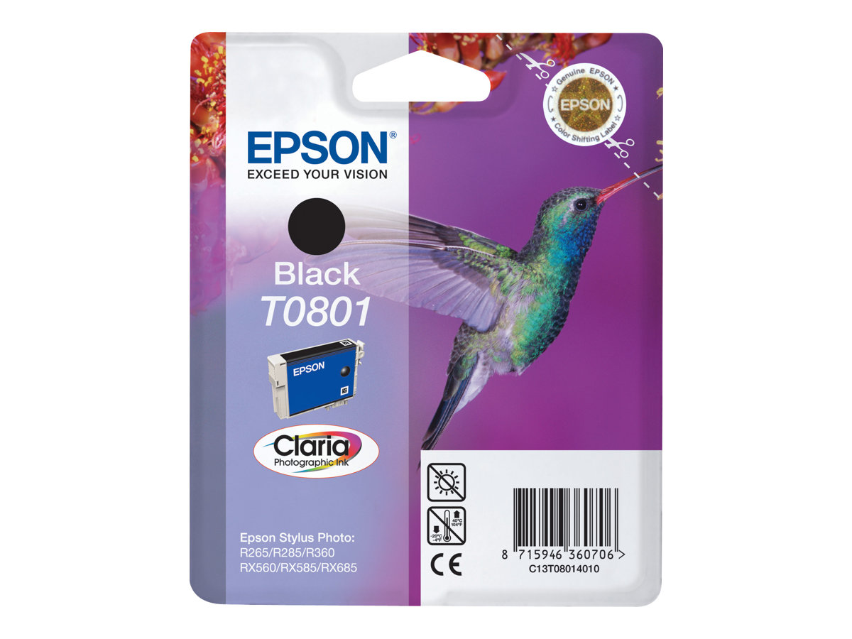 EPSON 5LB T0801 ink cartridge black