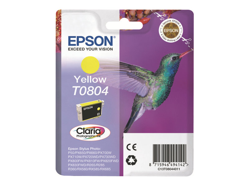 EPSON 3LB T0804 ink cartridge yellow