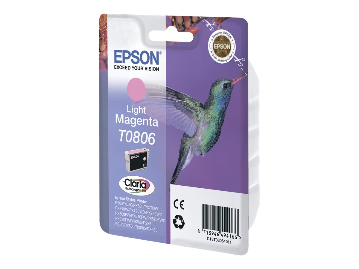 EPSON 1LB T0806 ink cartridge light mag