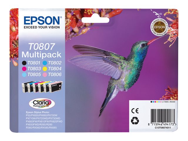 EPSON 3LB T0807 ink cartridge black