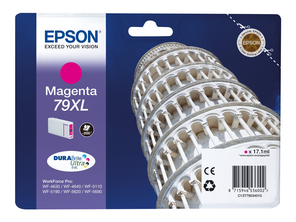 Patrone Epson 79 magenta XL                            T7903