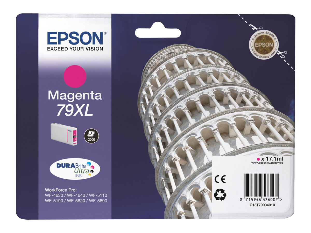 Patrone Epson 79 magenta XL                            T7903