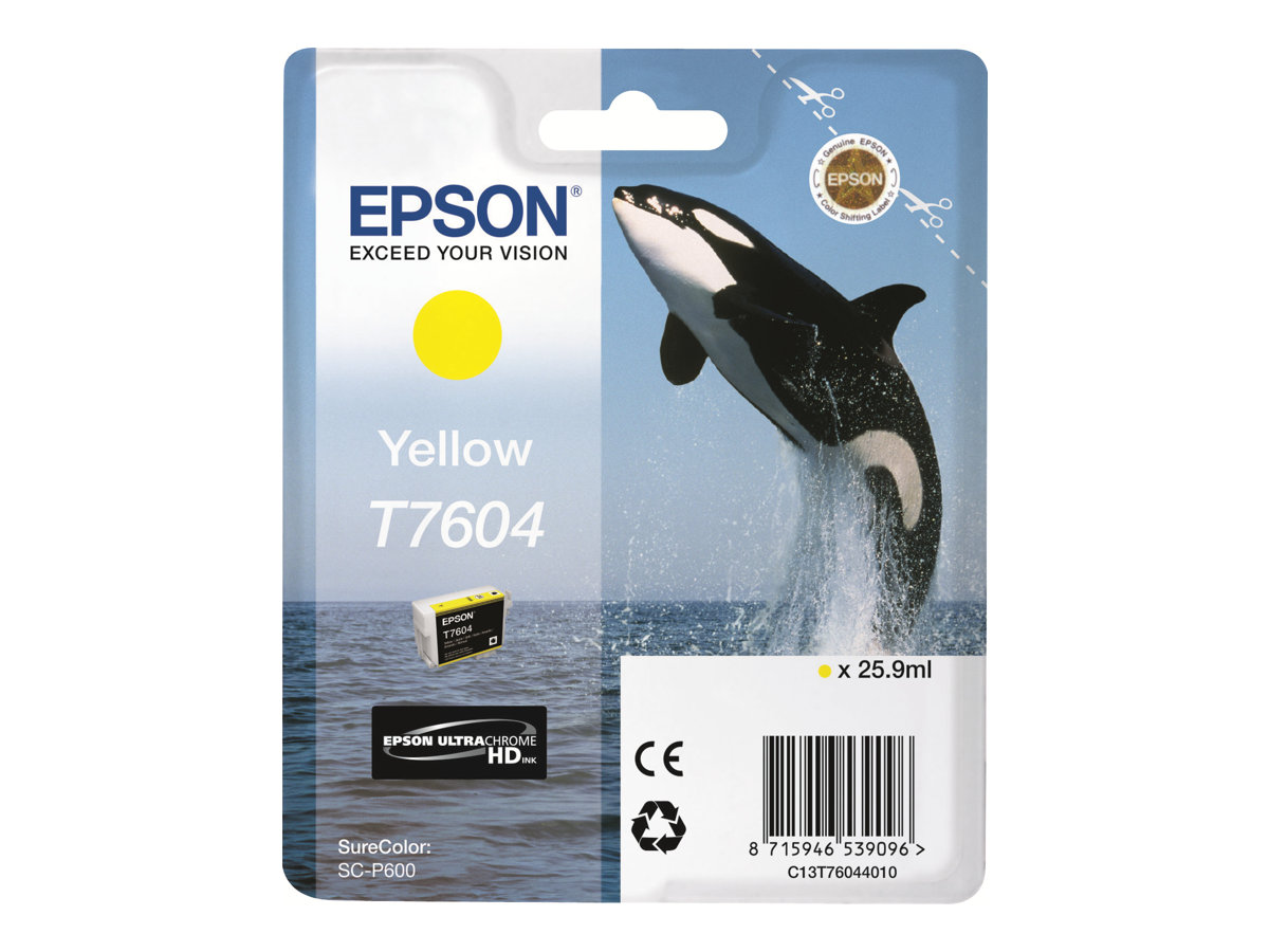 EPSON 5LB T7604 ink cartridge yellow